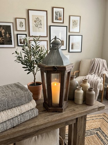 Pottery barn park hill lantern - pottery,